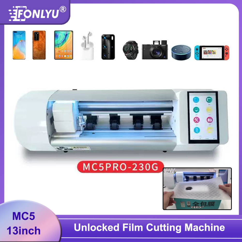 Hydrogel Screen Protector - เครื่องตัดฟิล์มไฮโดรเจลสำหรับโทรศัพท์มือถืออัจฉริยะ FONLYU Unlocked MC5 ขนาด 13