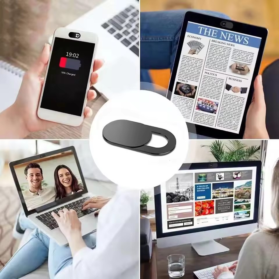 Camera Lens Protector - ฝาปิดเว็บแคม ป้องกันการมองลอด สำหรับแล็ปท็อป โทรศัพท์ iPad Macbook