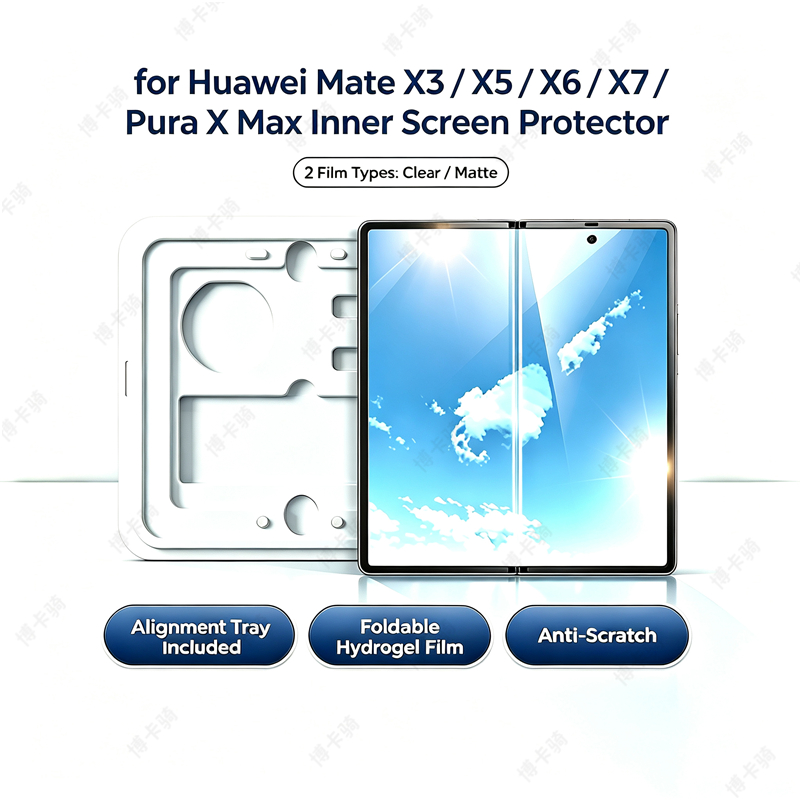 Flexible Tpu Film - ฟิล์มกันรอยหน้าจอไฮโดรเจลแบบใส/ด้าน สำหรับ Huawei Mate X7 X6