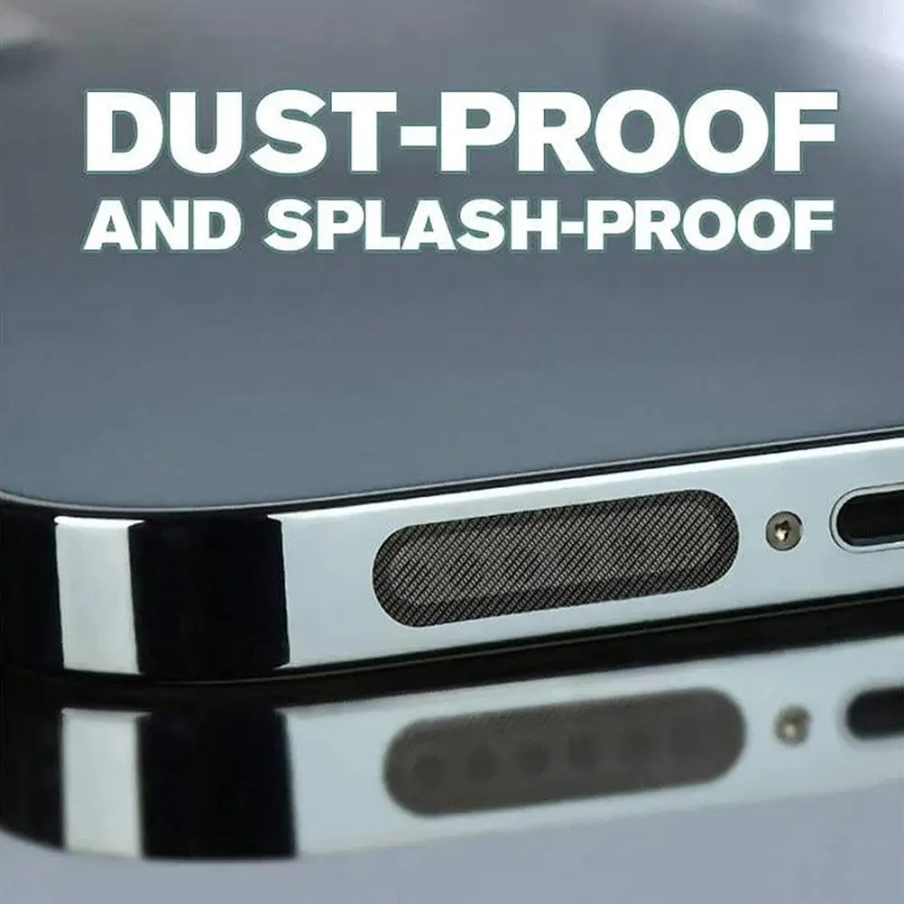 Dust Removal Sticker - สติกเกอร์ตาข่ายกันฝุ่นสำหรับโทรศัพท์มือถือ, ลำโพงตาข่ายกันฝุ่นกันฝุ่นสำหรับ Apple Samsung Huawei ปลั๊กกันฝุ่น