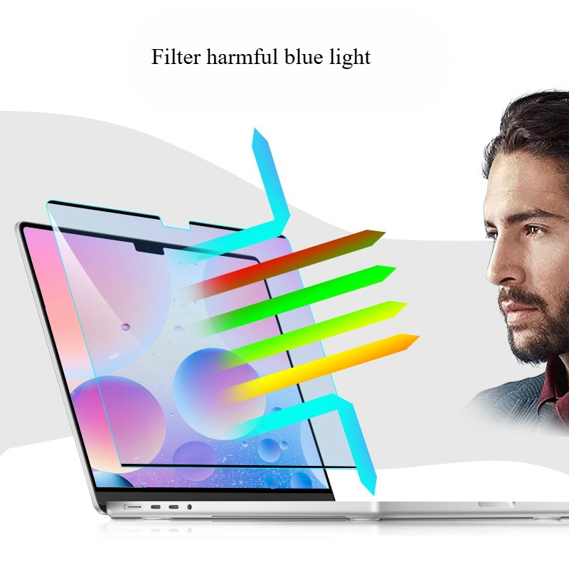 Matte Anti Glare Screen - ป้องกันแสงสีฟ้า ฟิล์มกันรอยแม่เหล็ก สำหรับ 2025/2026Macbook Air 13/15