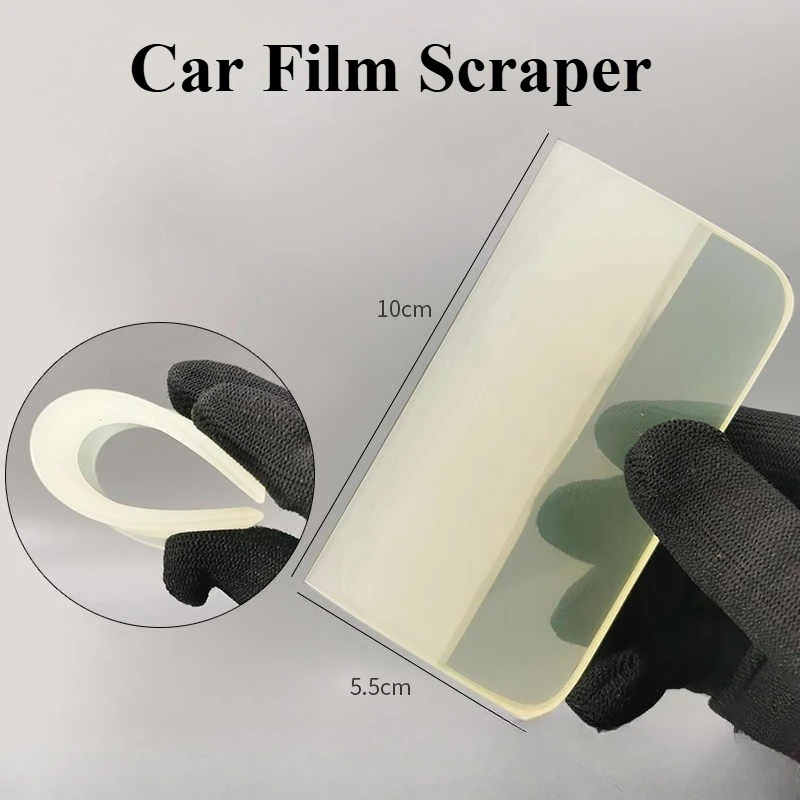 Glass Protector Auto - เครื่องมือติดฟิล์มรถยนต์ ที่ขูดฟิล์ม ติดฟิล์มกรองแสง ติดวอลเปเปอร์ ยางนุ่ม ทำความสะอาดกระจกรถยนต์