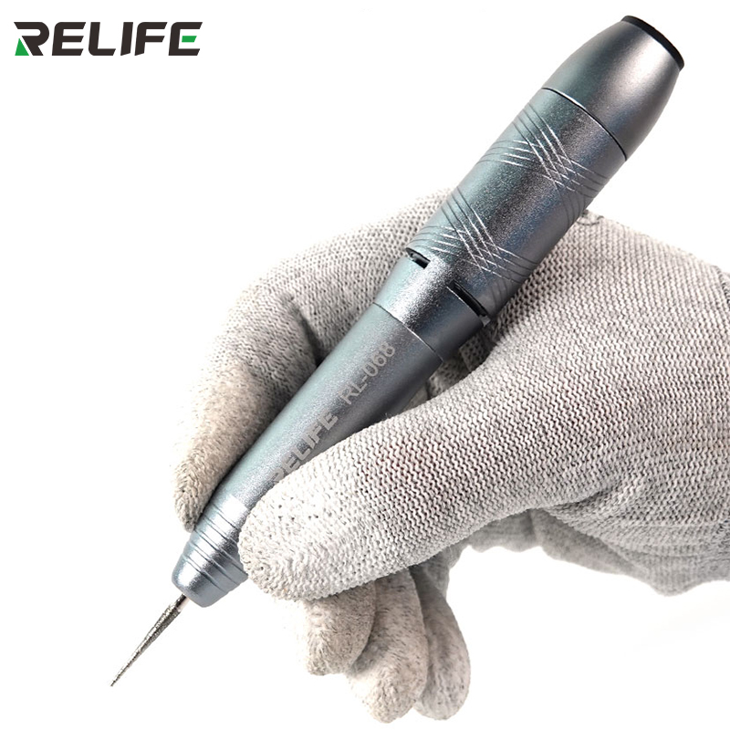 Screen Protector Cutter - RELIFE RL-068 ปรับไฟฟ้าบดปากกาสําหรับโทรศัพท์มือถือ CPU ซ่อมเครื่องมือตัด MINI