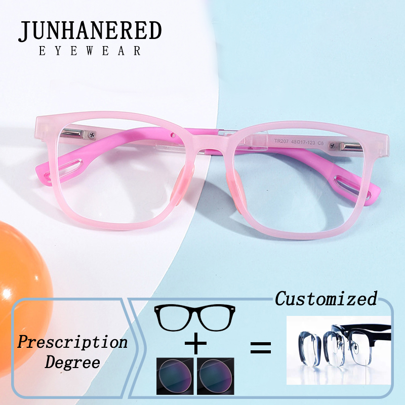 Anti Blue Light Film - กรอบแว่นตาทรงกลมแบบออพติคอล สำหรับผู้ชายและผู้หญิง ปรับแสงอัตโนมัติ ป้องกันแสงสีฟ้า สำหรับผู้มีสายตาสั้น สายตายาว