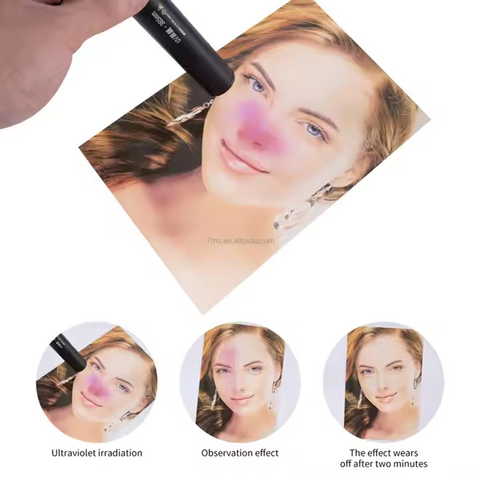 Glass Protector Auto - บัตรทดสอบป้องกันรังสียูวีสำหรับฟิล์มกรองแสงรถยนต์, บัตรตรวจสอบการป้องกันรังสียูวีของฟิล์มกระจกรถยนต์, เครื่องตรวจสอบรังสียูวีของฟิล์มกันความร้อน MO-650-2
