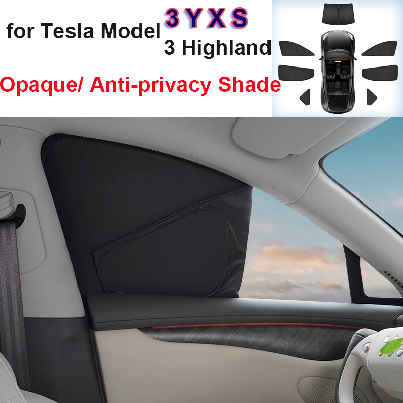 Privacy Screen Protector - ม่านบังแดดรถยนต์สําหรับTeslaรุ่น 3 Y S X 2024