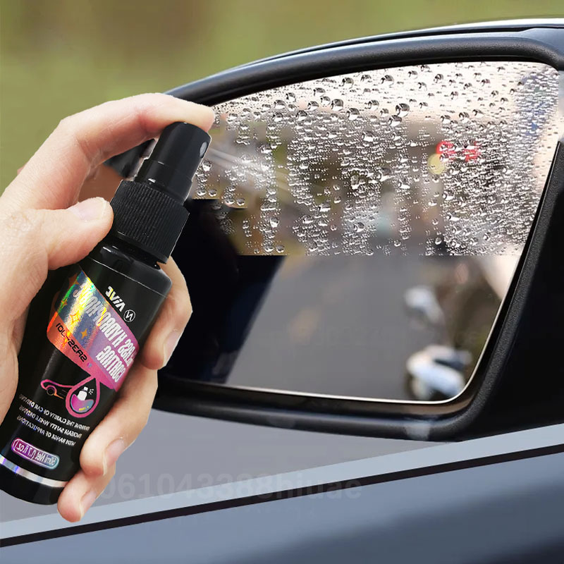 Nano Liquid Coating - น้ำยาเคลือบกระจกรถยนต์แบบนาโน ป้องกันน้ำเกาะ ลดฝ้า ป้องกันรอยขีดข่วน สำหรับกระจกหน้ารถ กระจกมองข้าง