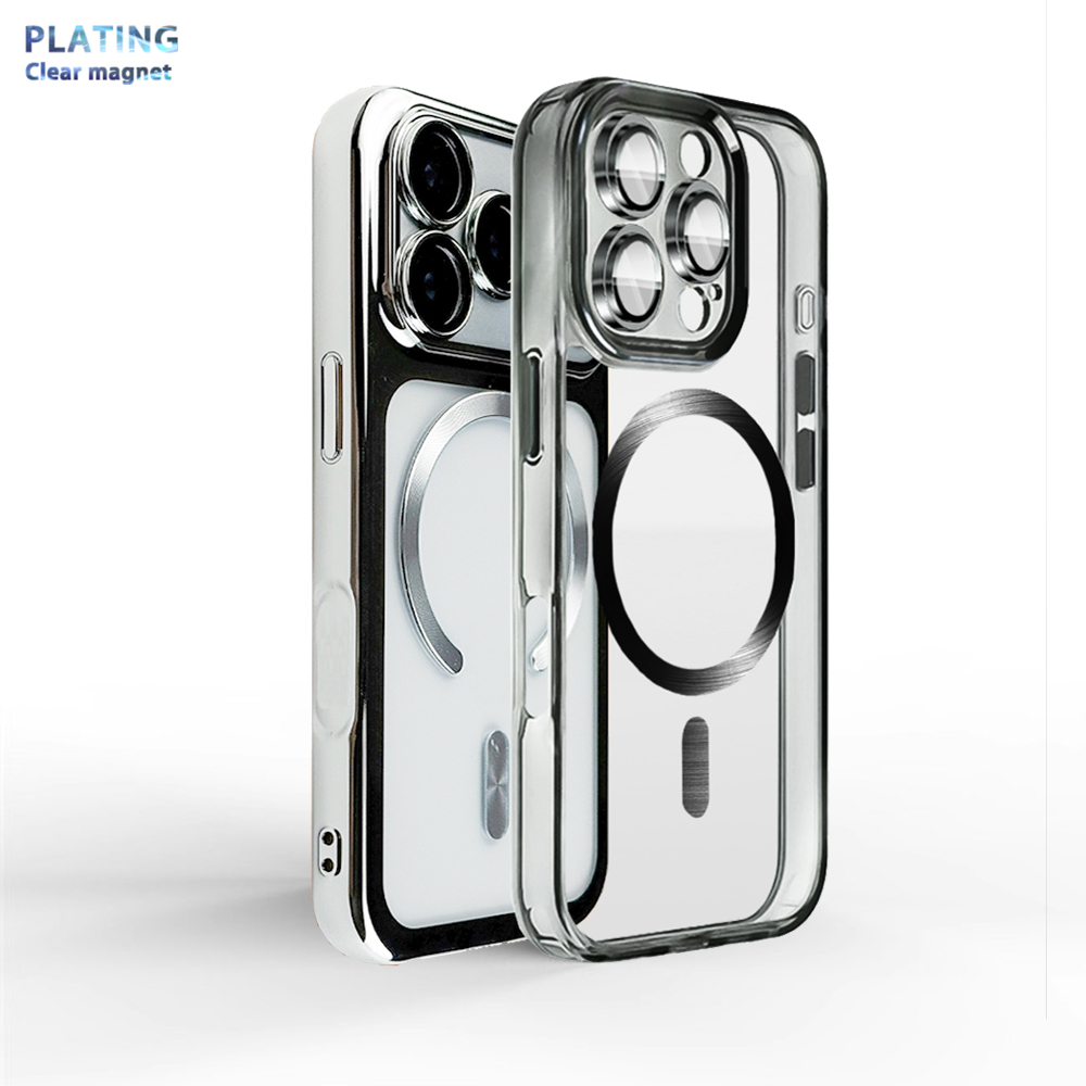 Camera Lens Protector - เคสแม่เหล็กแบบเต็มตัว ป้องกันด้านหลัง สำหรับ Iphone 16 15