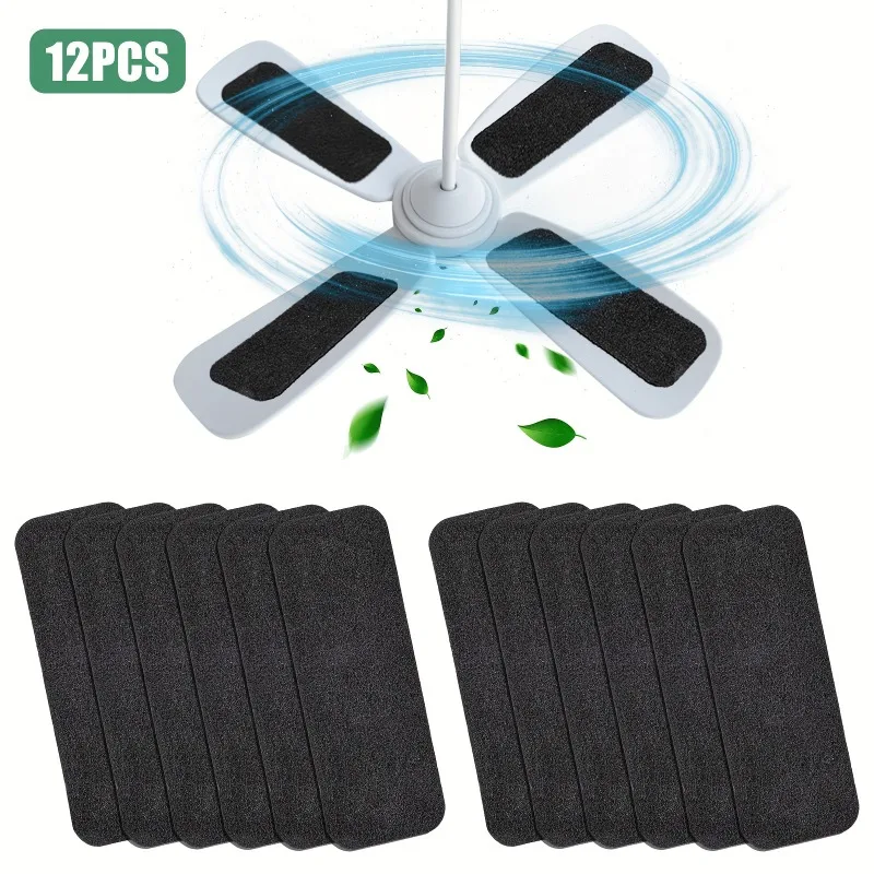 Dust Removal Sticker - 2026 ใหม่มาแรง! แผ่นกรองใบพัดลมเพดานอเนกประสงค์, สติ๊กเกอร์กรองอากาศแบบใช้ซ้ำได้, สำหรับกำจัดฝุ่นและละอองเกสรในบ้าน