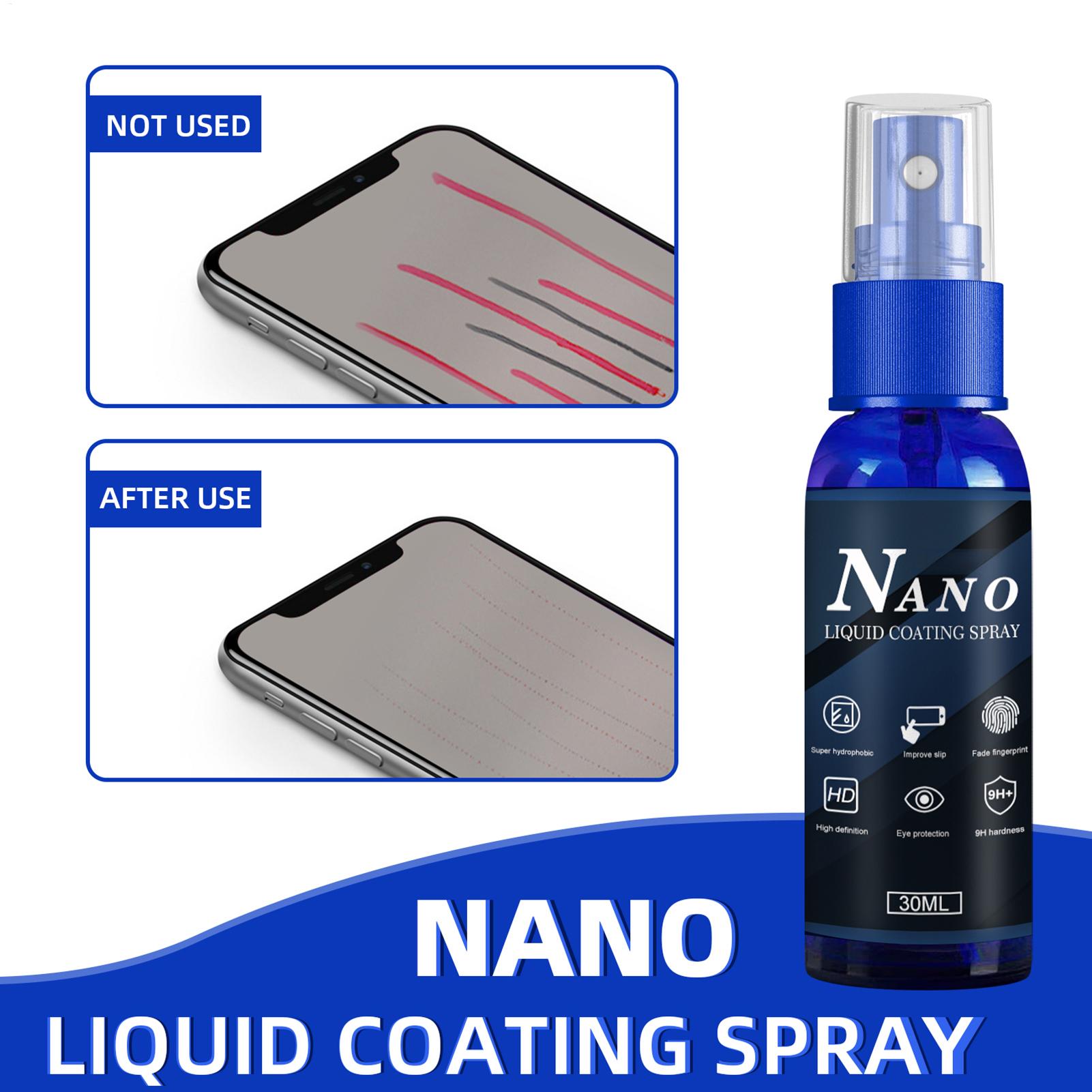 Oleophobic Coating Spray - สเปรย์ป้องกันรอยขีดข่วน ไฮโดรโฟบิก โอลิโอโฟบิก ฟิล์มกันรอย น้ำยาป้องกันหน้าจอ อุปกรณ์เสริมโทรศัพท์