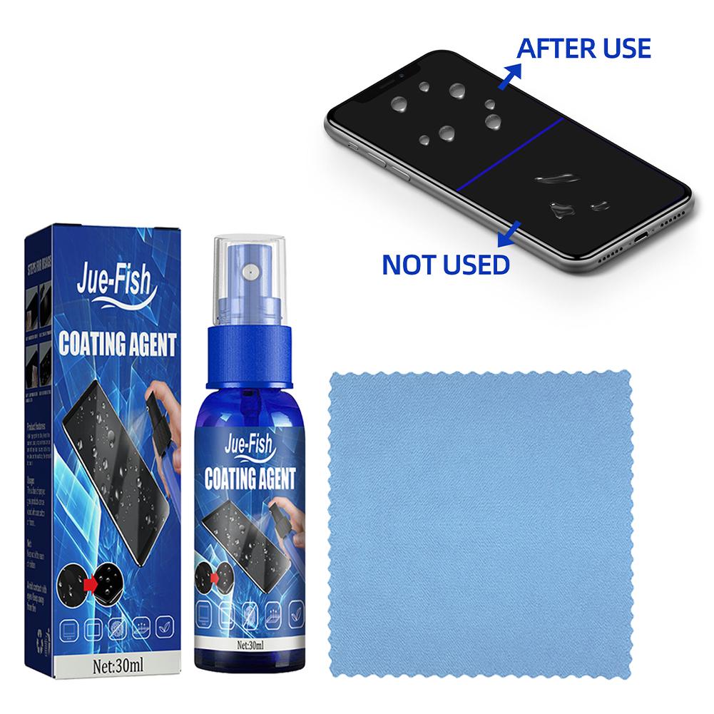 Oleophobic Coating Spray - สเปรย์ป้องกันหน้าจอแบบน้ำ ฟิล์มเคลือบหน้าจอแบบไม่ชอบน้ำ ป้องกันรอยขีดข่วน ป้องกันรอยนิ้วมือ สารซ่อมแซม สารกันน้ำ