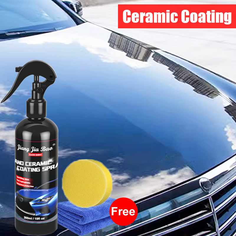 Nano Liquid Coating - น้ำยาเคลือบเซรามิกนาโนสำหรับรถยนต์ นาโนคริสตัล ไฮโดรโฟบิก เคลือบสีรถยนต์ น้ำยาขัดเคลือบสี นาโนโค้ทติ้ง