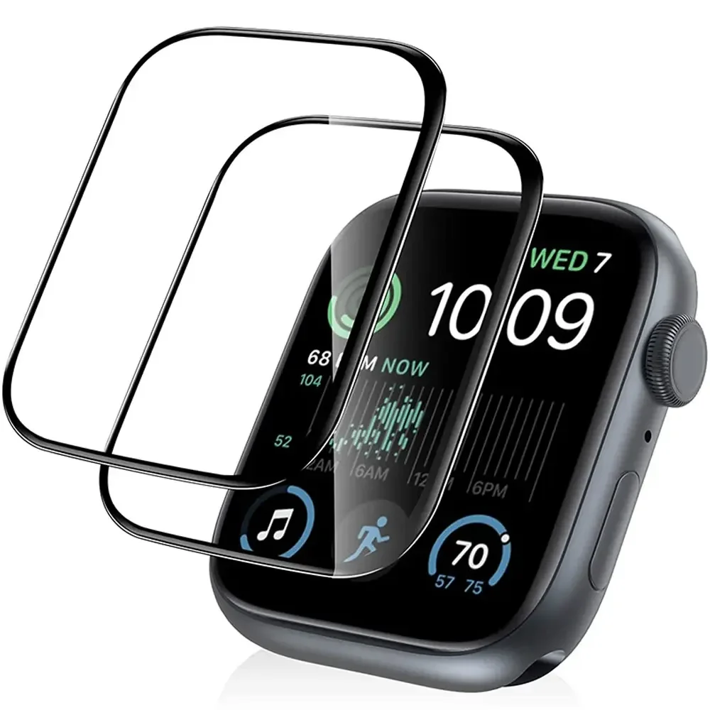 Smartwatch Screen Film - ป้องกันหน้าจอโค้งเต็มรูปแบบสําหรับ Apple Watch Ultra 2 49