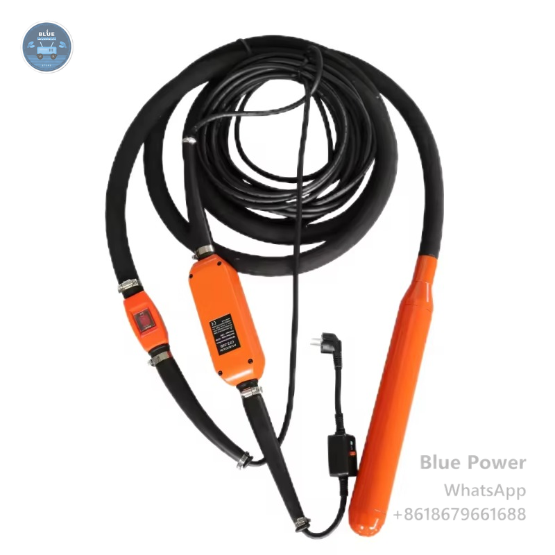 Air Bubble Remover - เครื่องสั่นคอนกรีตแบบเพลา ความถี่การสั่นสะเทือนไฟฟ้าสำหรับกำจัดฟองอากาศออกจากคอนกรีต อุปกรณ์ความแม่นยำสูง