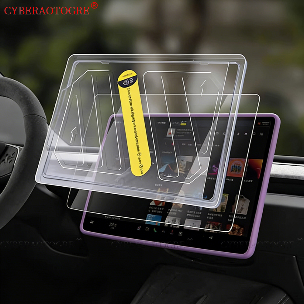 Matte Anti Glare Screen - ฟิล์มกันรอยหน้าจอกระจกนิรภัยแบบด้าน ป้องกันแสงสะท้อน HD สำหรับ Tesla Model