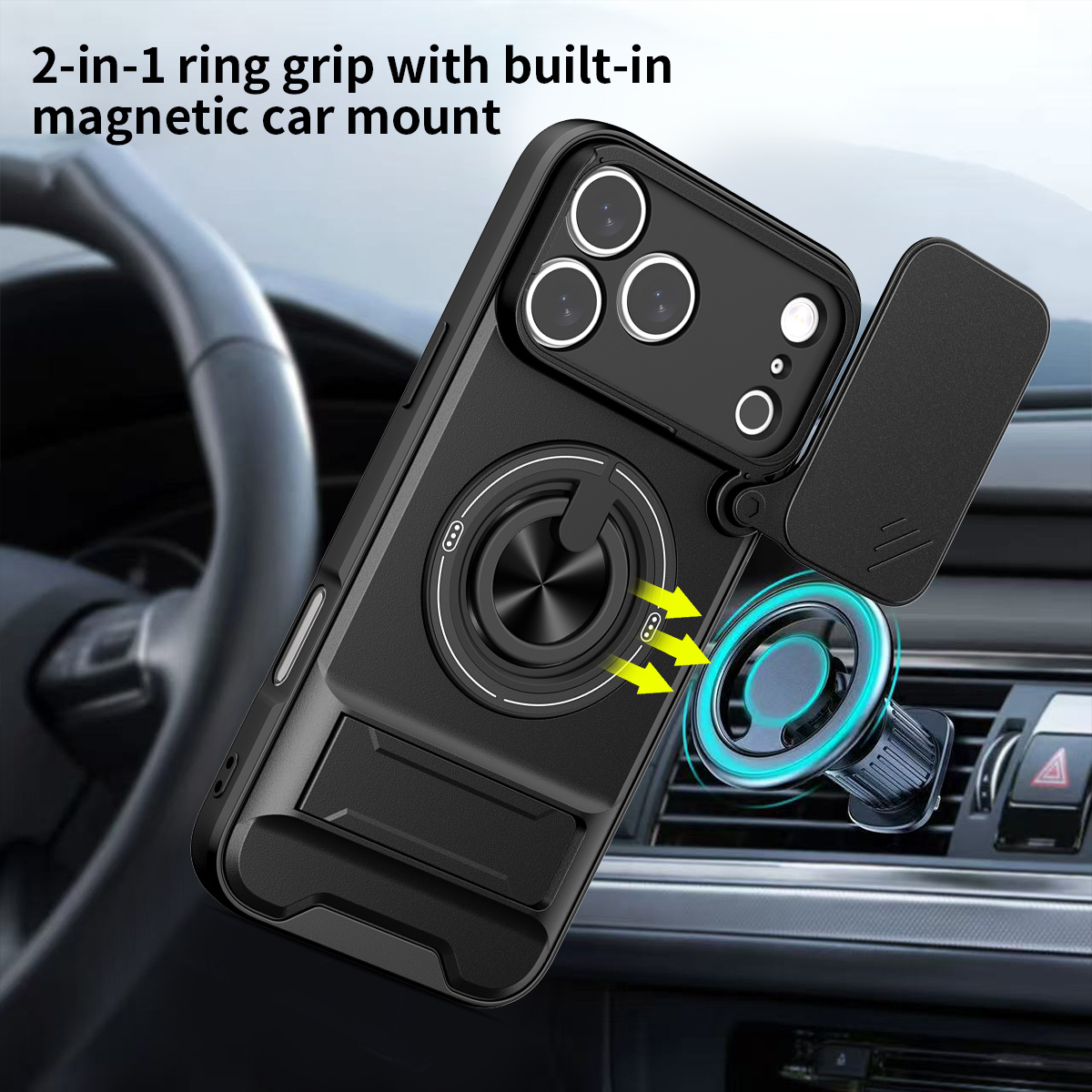 เคสโทรศัพท์แม่เหล็กสำหรับ iPho - Camera Lens Protector บทวิจารณ์และราคา