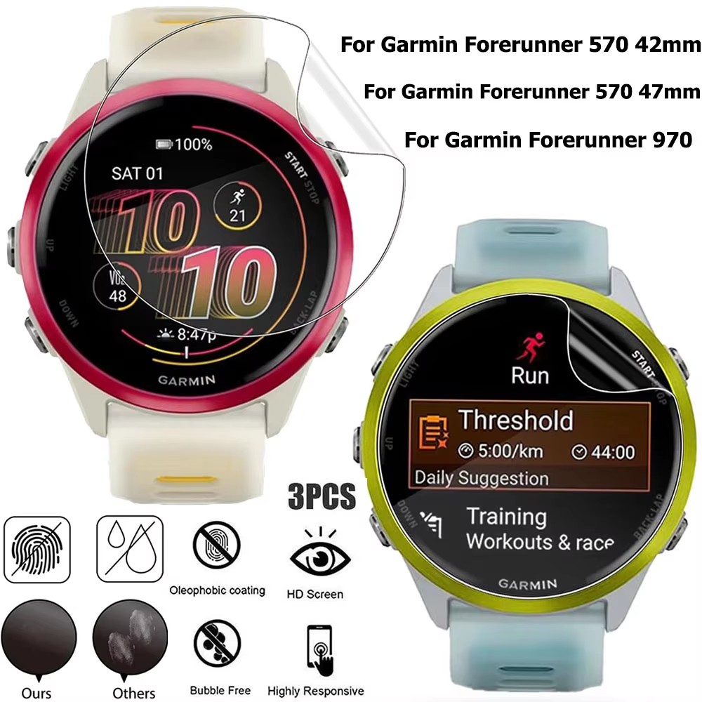 1-3 ชิ้นฟิล์มไฮโดรเจลสำหรับการ - Smartwatch Screen Film บทวิจารณ์และราคา