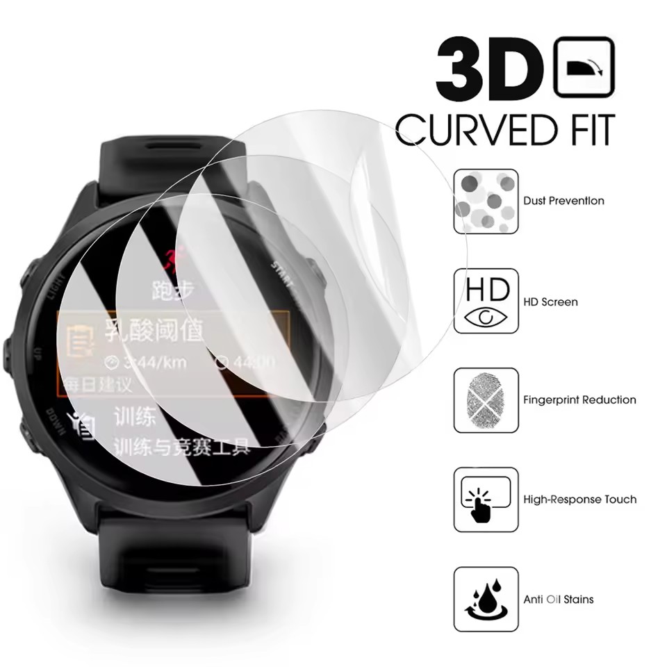 1-3 ชิ้นฟิล์มไฮโดรเจลสำหรับการ - Smartwatch Screen Film บทวิจารณ์และราคา