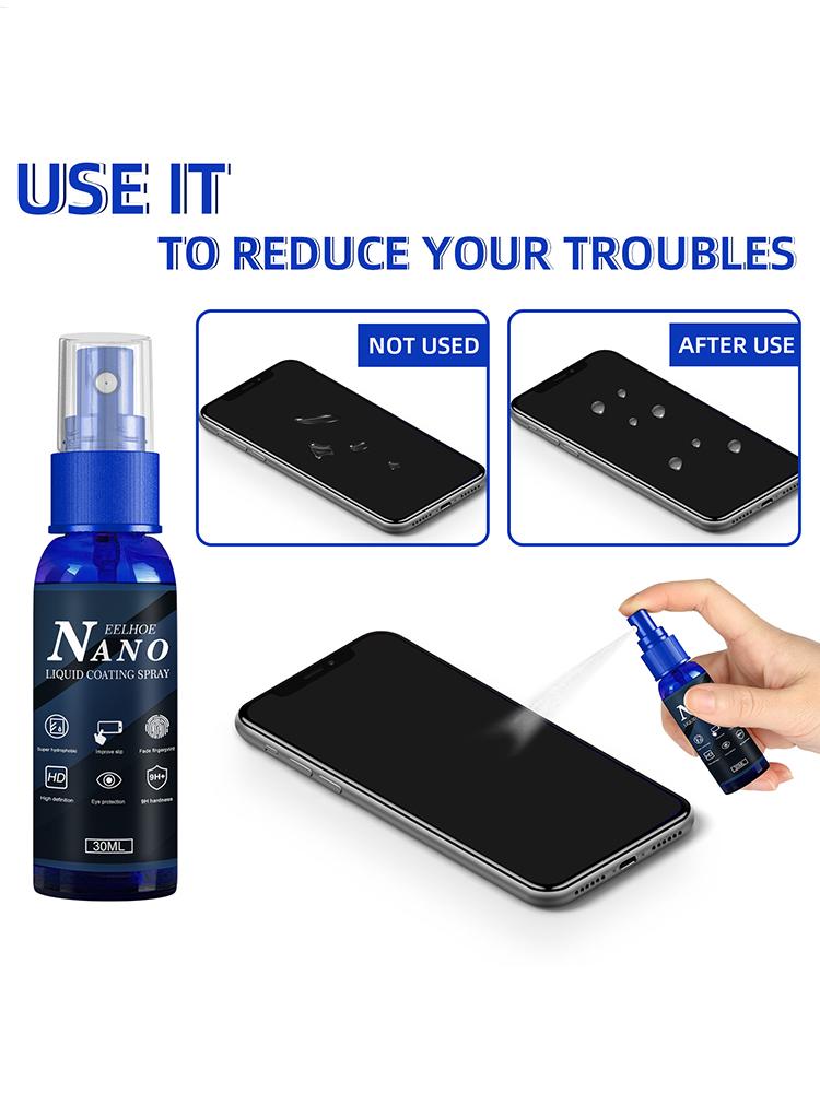 สเปรย์ป้องกันหน้าจอแบบเหลว น้ำ - Oleophobic Coating Spray บทวิจารณ์และราคา