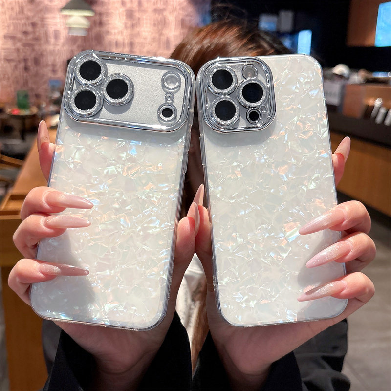 เคสโทรศัพท์ลายเปลือกหอยพร้อมตั - Camera Lens Protector บทวิจารณ์และราคา