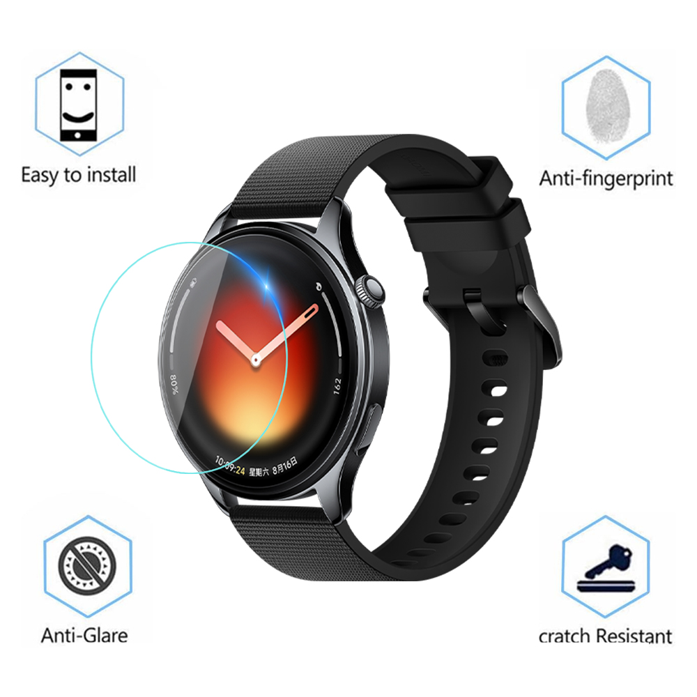 กระจกนิรภัยสำหรับเสี่ยวมี่ วอท - Smartwatch Screen Film บทวิจารณ์และราคา