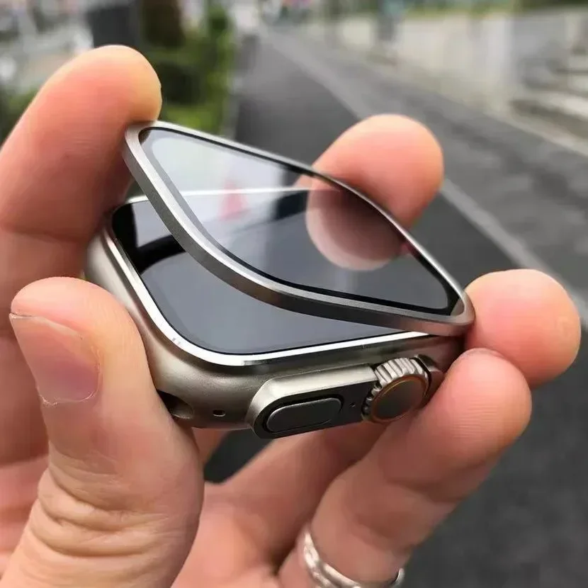 กระจกนิรภัยสําหรับ Apple Watch - Smartwatch Screen Film บทวิจารณ์และราคา