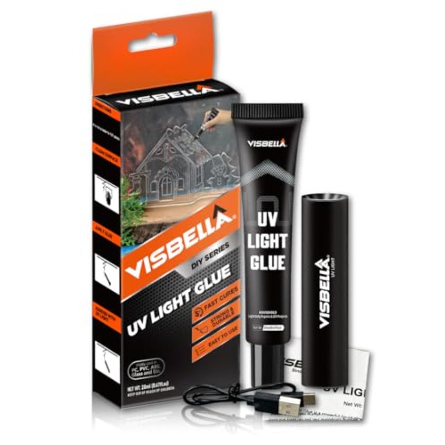 ชุดเรซิ่นกาว UV พร้อมหลอดไฟ กา - Liquid Uv Glue Kit บทวิจารณ์และราคา