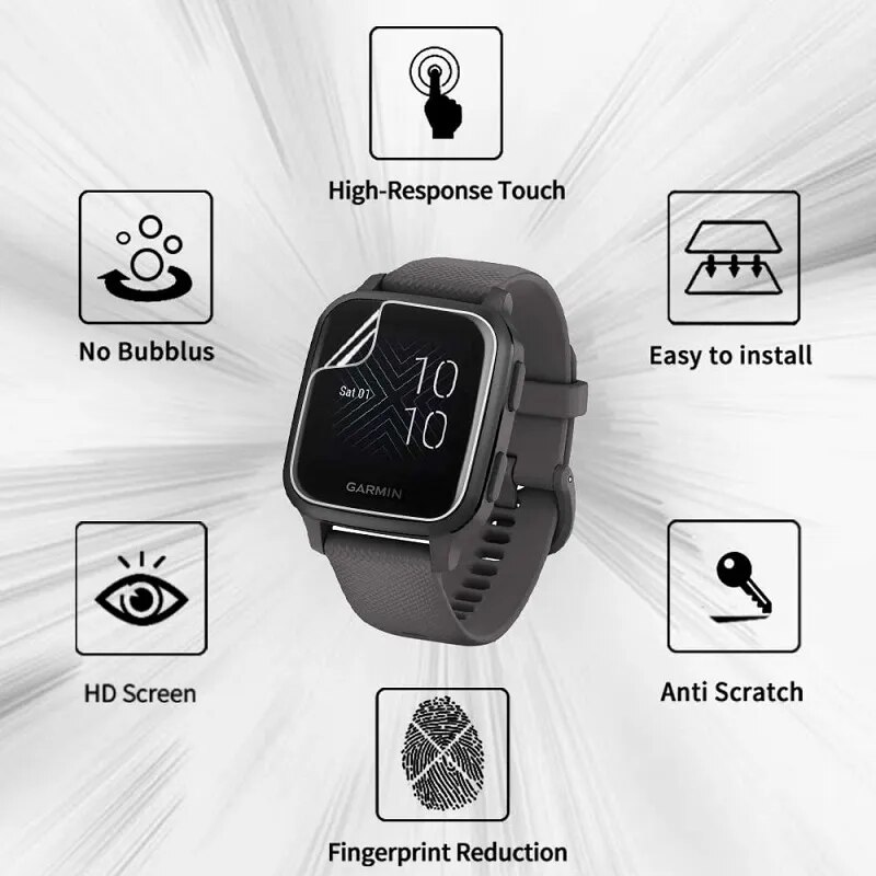ซอฟท์ไฮโดรเจลฟิล์มสำหรับการ์มิ - Hydrogel Screen Protector บทวิจารณ์และราคา