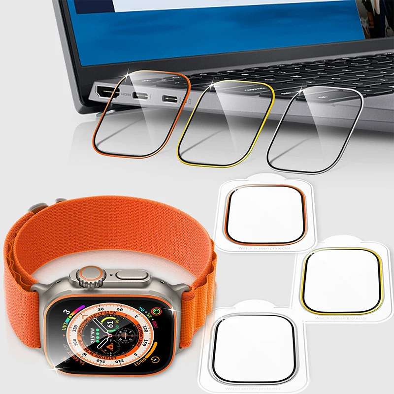 กระจกนิรภัยสำหรับนาฬิกา Apple  - Smartwatch Screen Film บทวิจารณ์และราคา