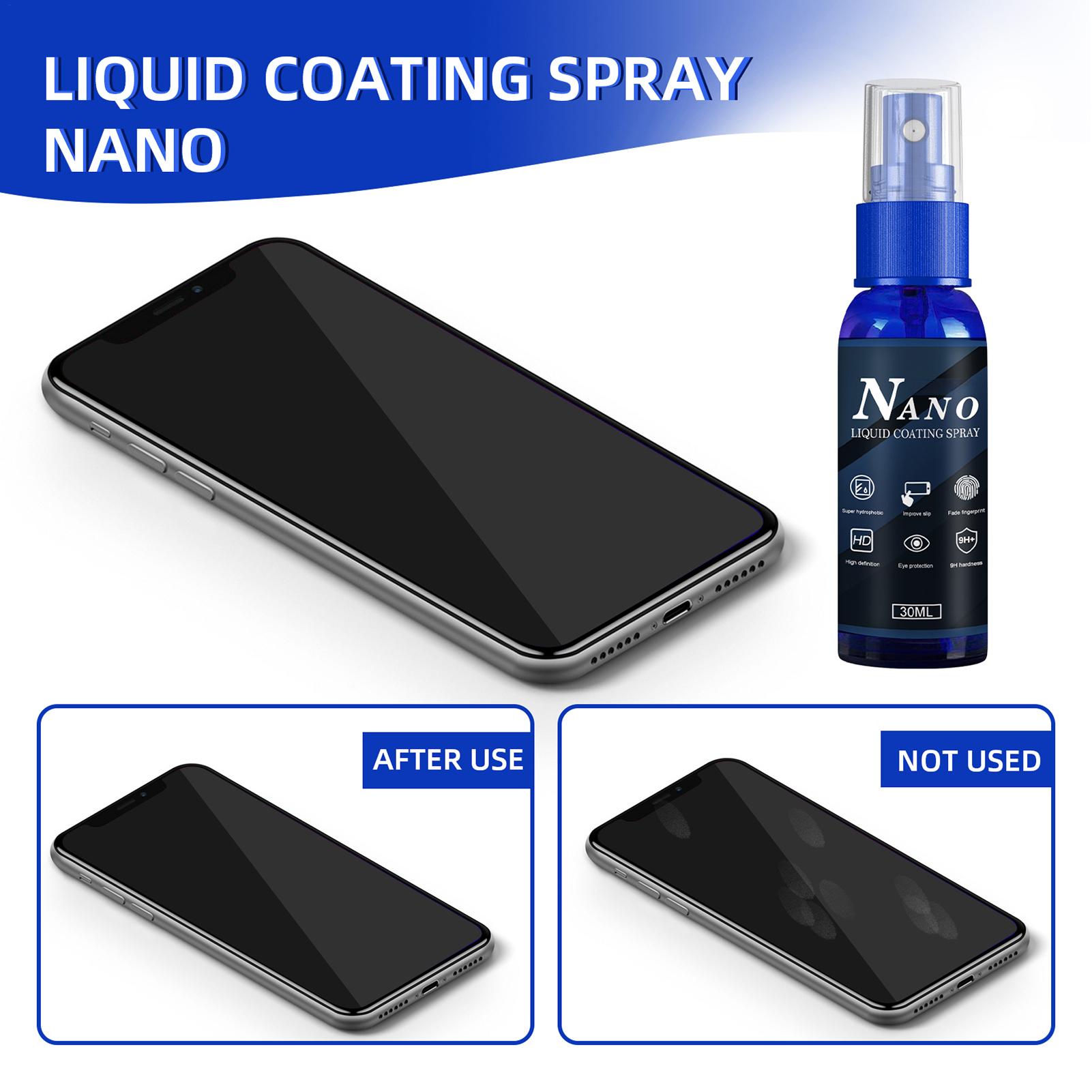 สเปรย์ป้องกันรอยขีดข่วน ไฮโดรโ - Oleophobic Coating Spray บทวิจารณ์และราคา
