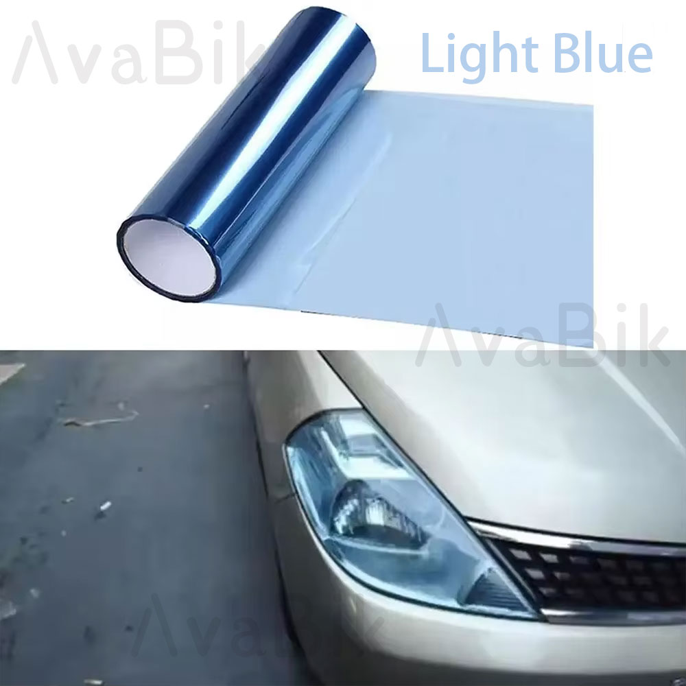 ฟิล์มติดไฟหน้ารถยนต์สีฟ้าขนาด  - Anti Blue Light Film บทวิจารณ์และราคา