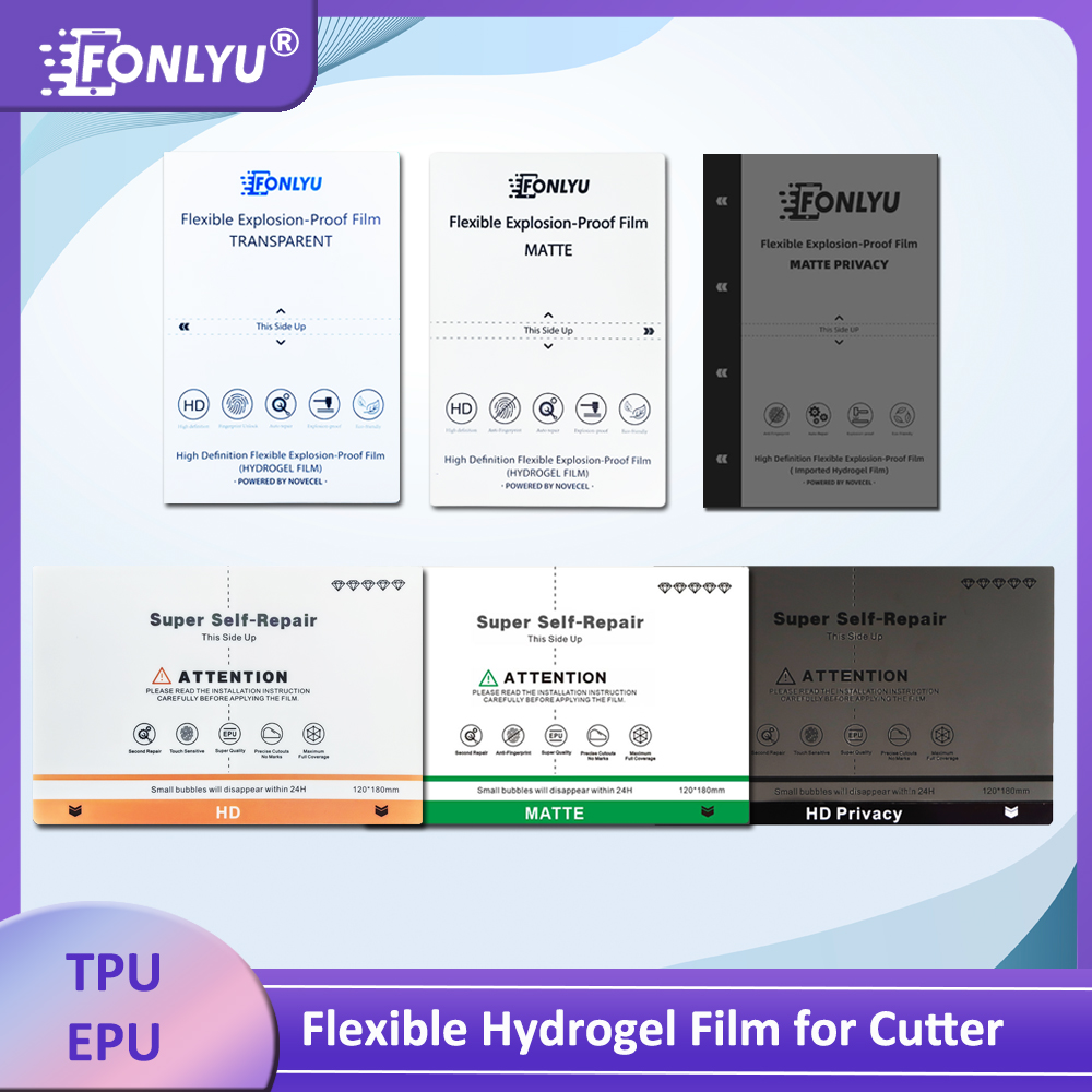 FONLYU 50 ชิ้น Universal HD Ma - Screen Protector Cutter บทวิจารณ์และราคา