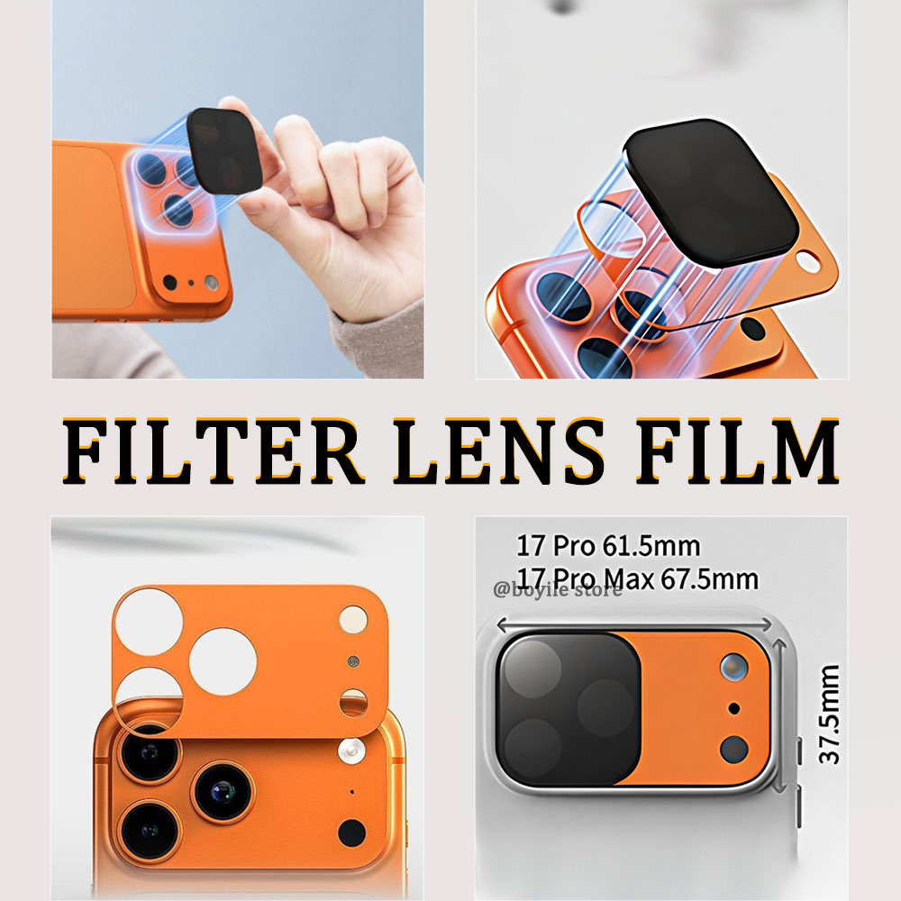 ฟิล์มกันแสงสะท้อนสำหรับ iPhone - Camera Lens Protector บทวิจารณ์และราคา