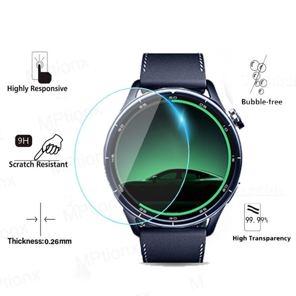 กระจกนิรภัยสำหรับเสี่ยวมี่ วอท - Smartwatch Screen Film บทวิจารณ์และราคา