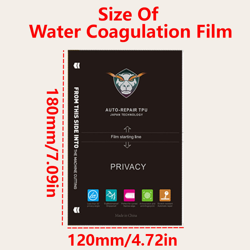 ฟิล์มไฮโดรเจลแบบด้านป้องกันควา - Flexible Tpu Film บทวิจารณ์และราคา