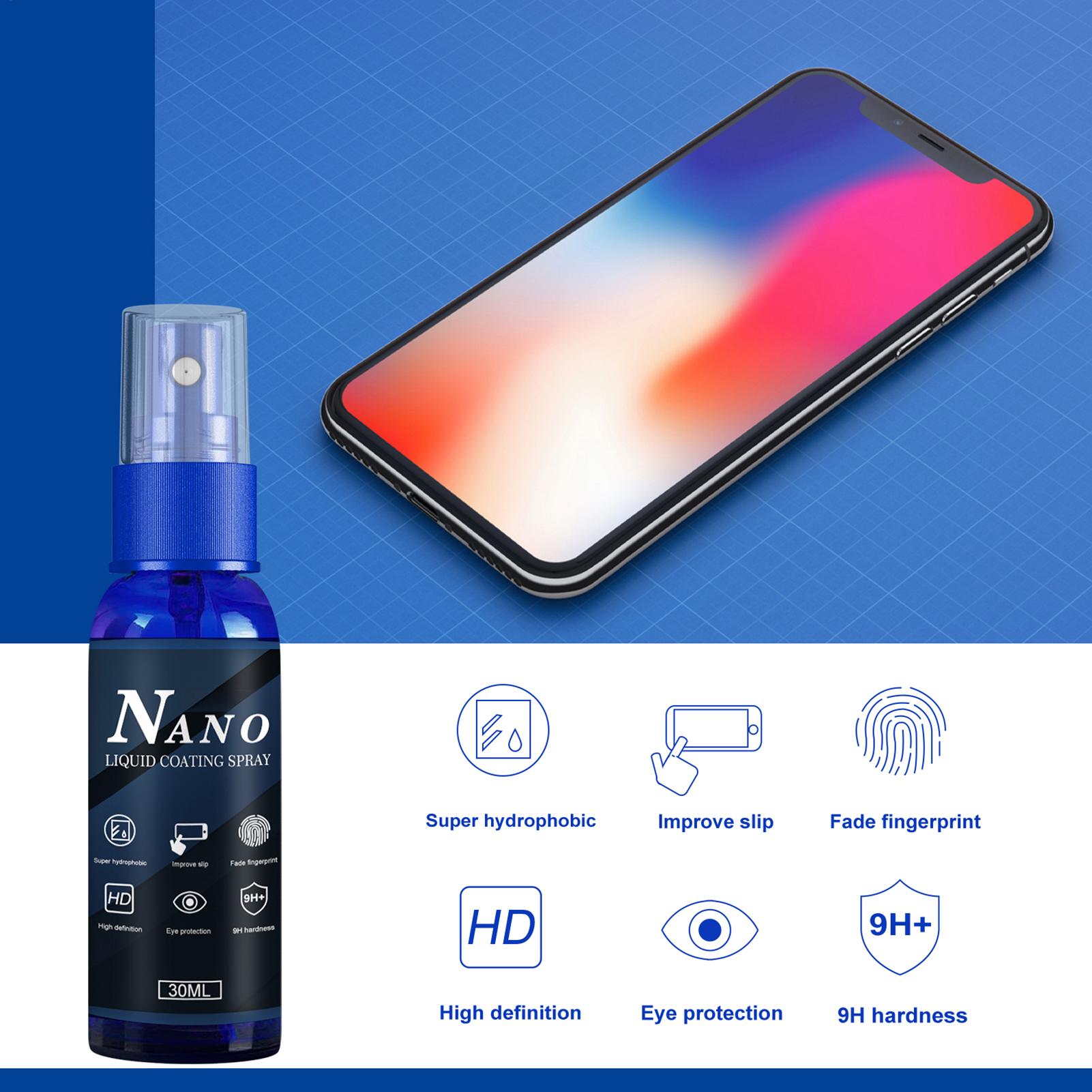 Liquid Screen Protector Spray  - Oleophobic Coating Spray บทวิจารณ์และราคา
