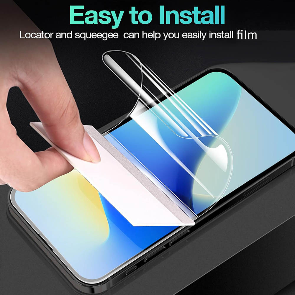 ตัวป้องกันหน้าจอไฮโดรเจลเคลือบ - Flexible Tpu Film บทวิจารณ์และราคา