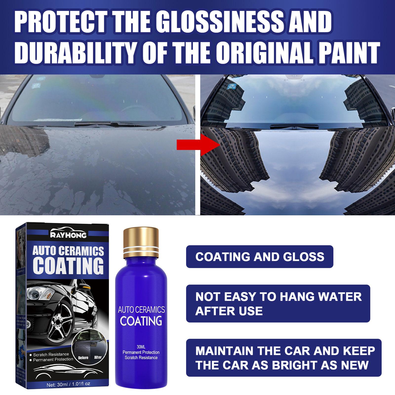 30ML 9H น้ำยาเคลือบเซรามิกสำหร - Nano Liquid Coating บทวิจารณ์และราคา
