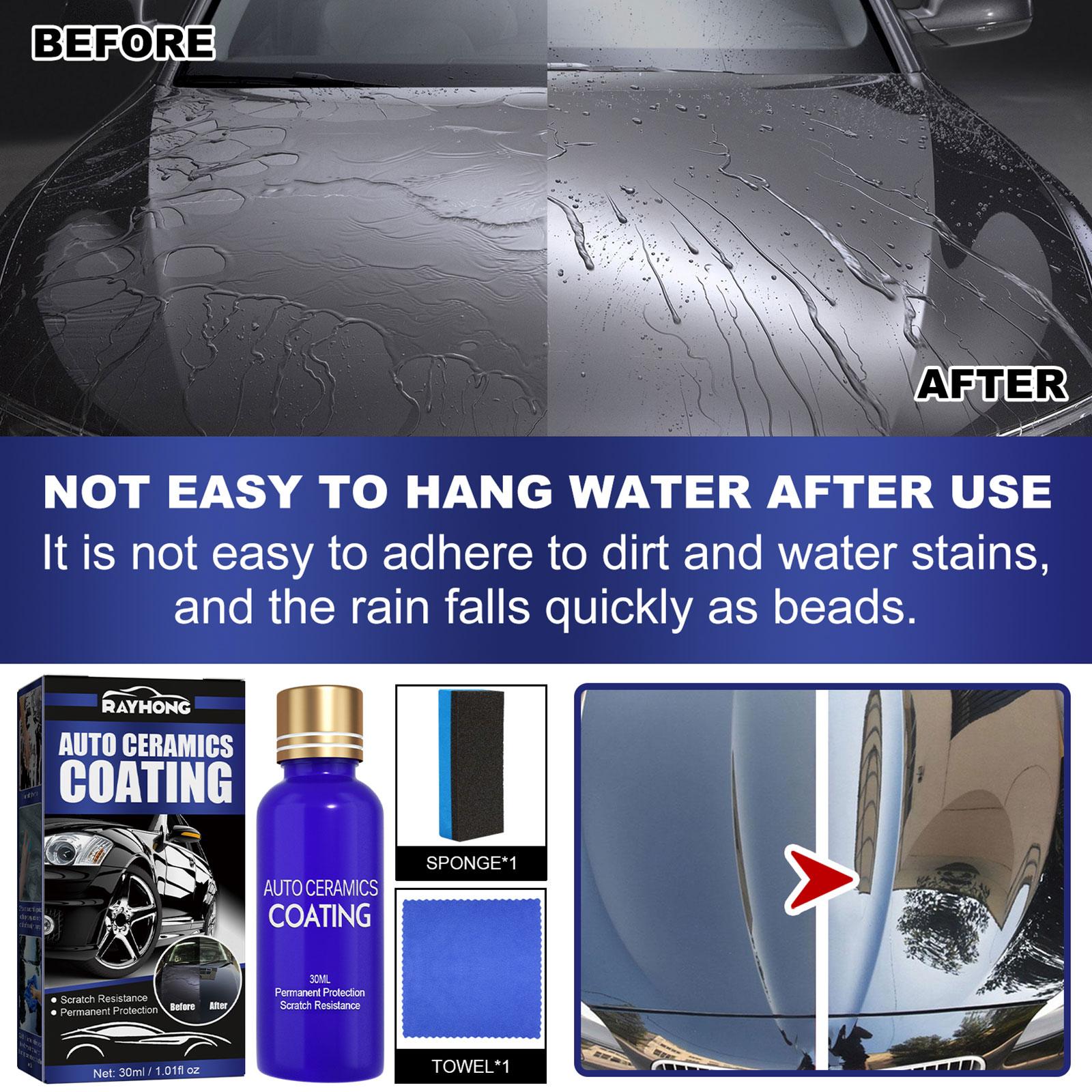 30ML 9H น้ำยาเคลือบเซรามิกสำหร - Nano Liquid Coating บทวิจารณ์และราคา
