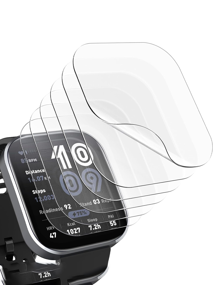 ฟิล์มกันรอยหน้าจอสำหรับเคสอมาซ - Smartwatch Screen Film บทวิจารณ์และราคา