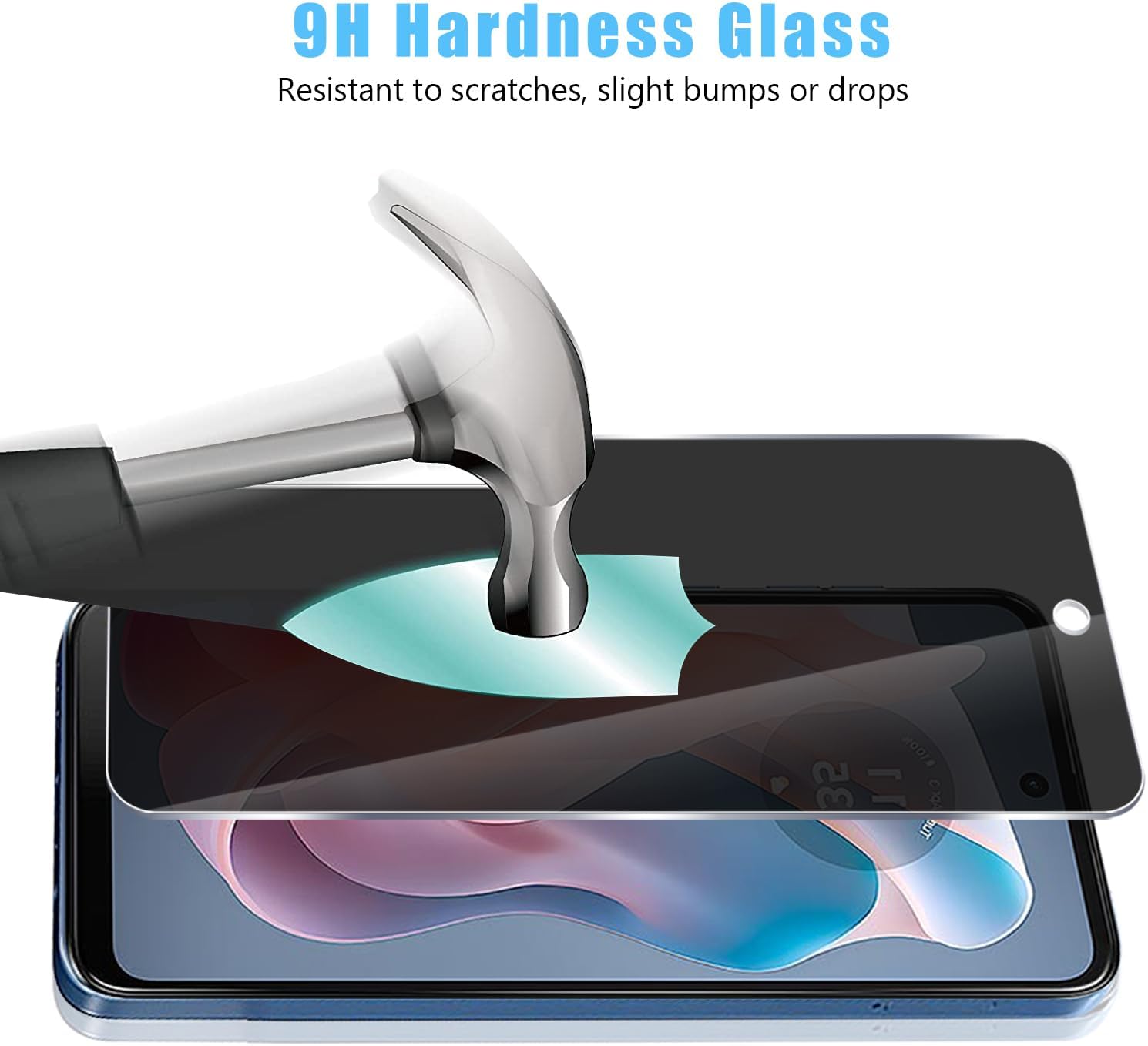 ฟิล์มกระจกนิรภัย2แพ็คป้องกันหน - Privacy Filter 2Pack บทวิจารณ์และราคา
