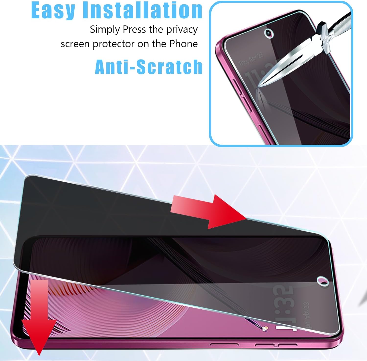 [2 แพ็ค] สำหรับโมโต จี 5 จี 20 - Privacy Filter 2Pack บทวิจารณ์และราคา
