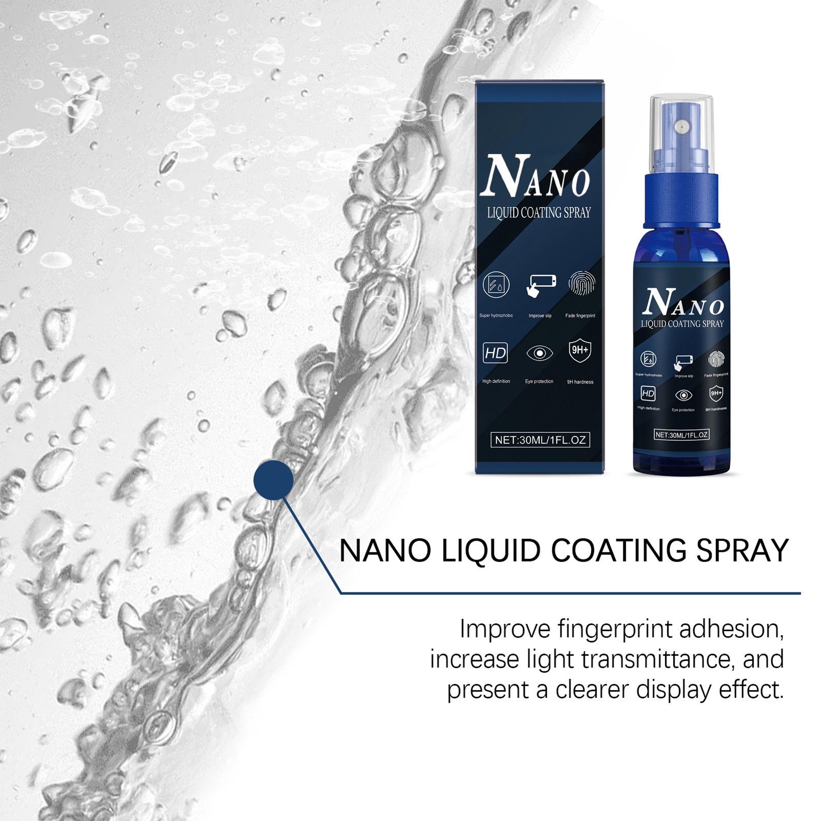 สเปรย์เคลือบหน้าจอแบบโอเลโอโฟบ - Oleophobic Coating Spray บทวิจารณ์และราคา