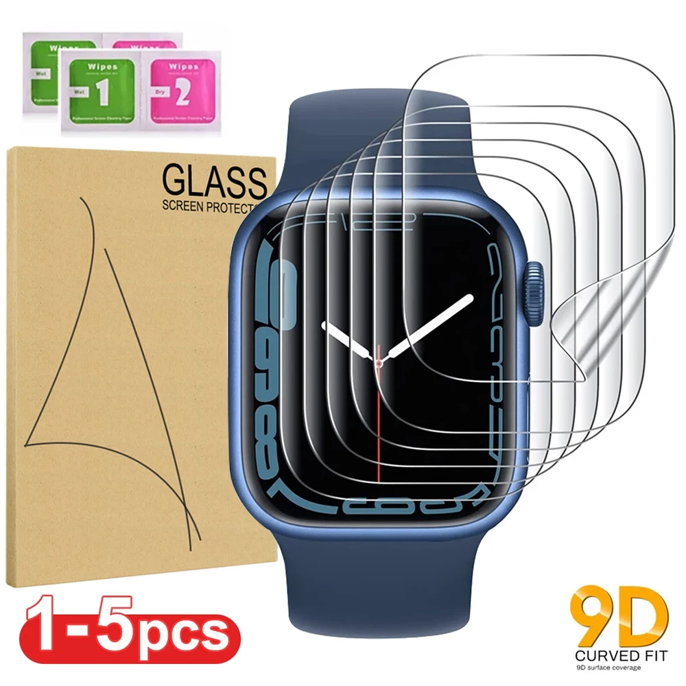 ป้องกันหน้าจอสําหรับ Apple Wat - Hydrogel Screen Protector บทวิจารณ์และราคา