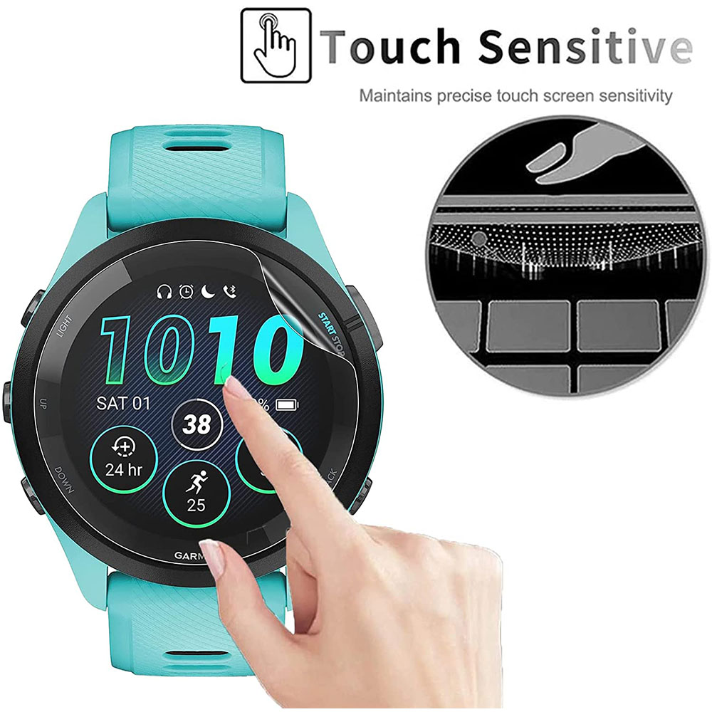 3Pcs Soft HD Hydrogel ป้องกันฟ - Smartwatch Screen Film บทวิจารณ์และราคา