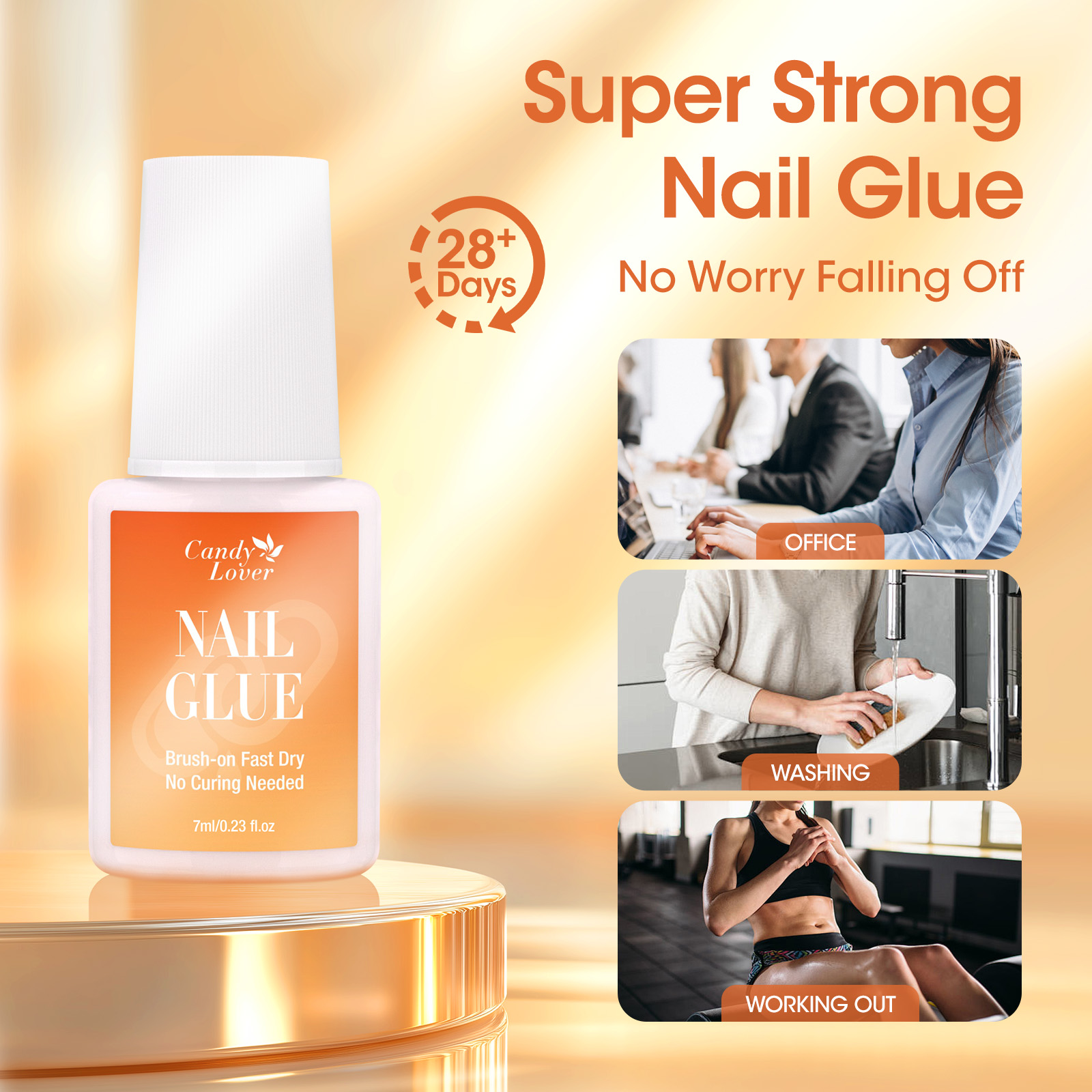 ชุดน้ำยาล้างกาวติดเล็บสูตรเข้ม - Liquid Uv Glue Kit บทวิจารณ์และราคา