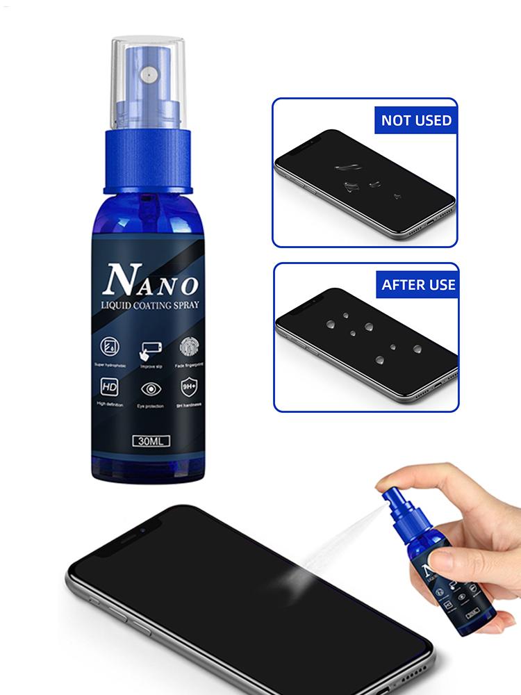 สเปรย์ป้องกันรอยขีดข่วน ไฮโดรโ - Oleophobic Coating Spray บทวิจารณ์และราคา