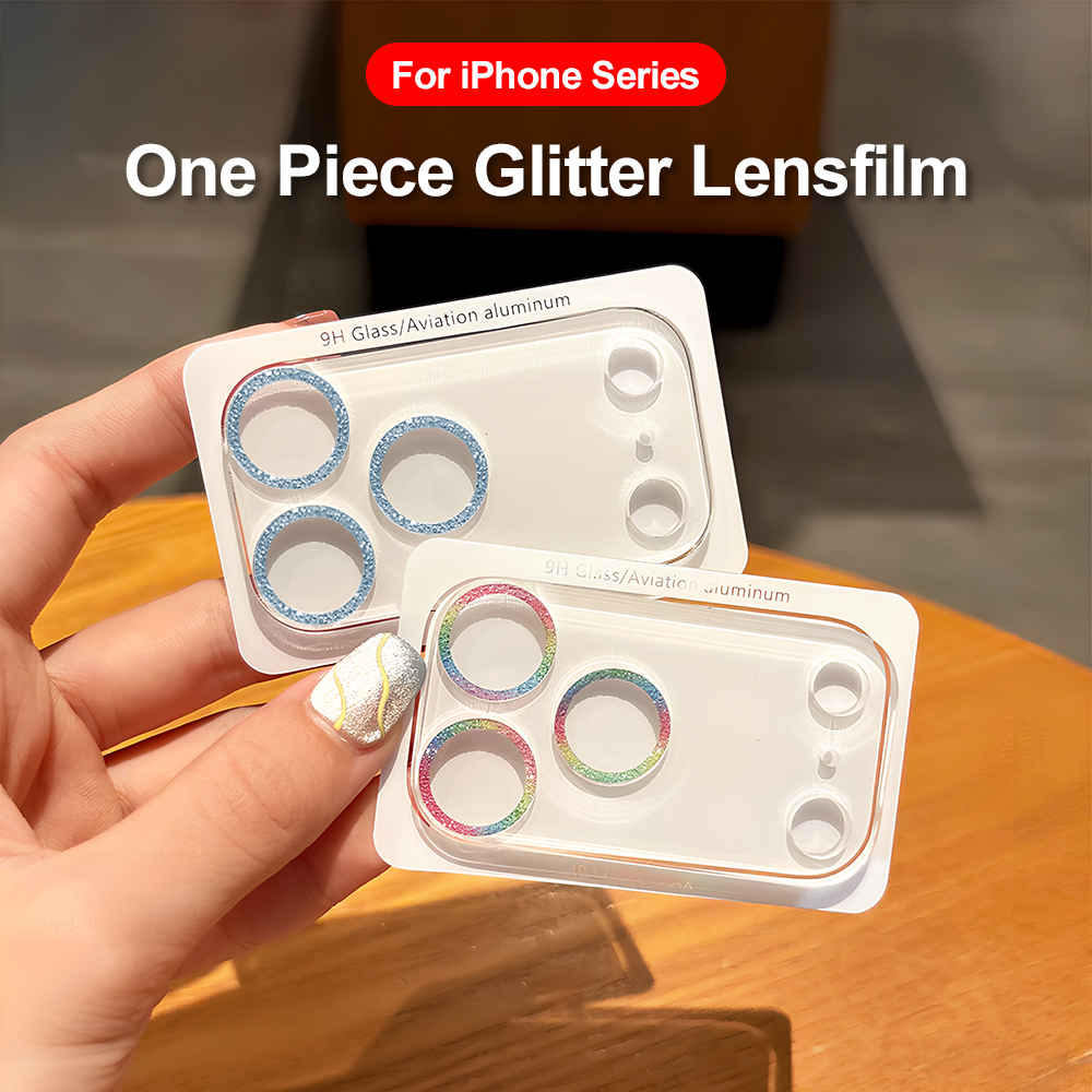 ฟิล์มกันรอยเลนส์กล้องแบบกลิตเต - Tempered Glass Screen 9H บทวิจารณ์และราคา