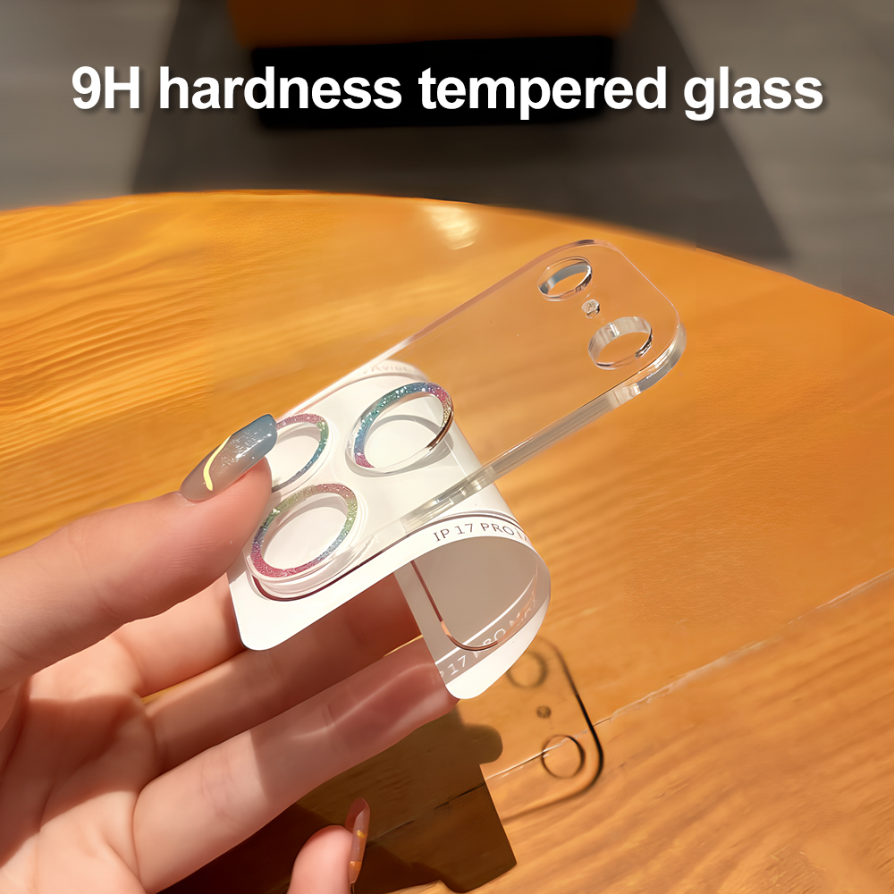 ฟิล์มกันรอยเลนส์กล้องแบบกลิตเต - Tempered Glass Screen 9H บทวิจารณ์และราคา